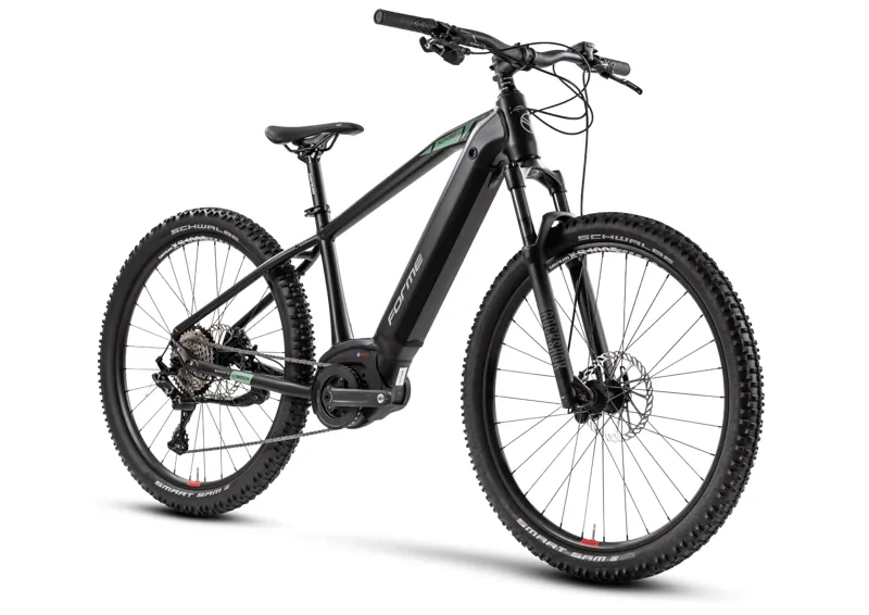 Forme Alport E 27.5 inch 2023 Electric Mountain Bike Black/Green