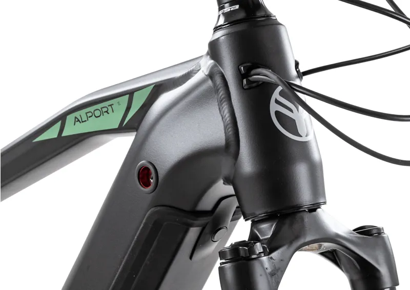 Forme Alport E 27.5 inch 2023 Electric Mountain Bike Black/Green