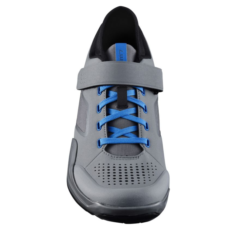 Shimano AM7 SPD MTB Shoes - Grey/Blue-1