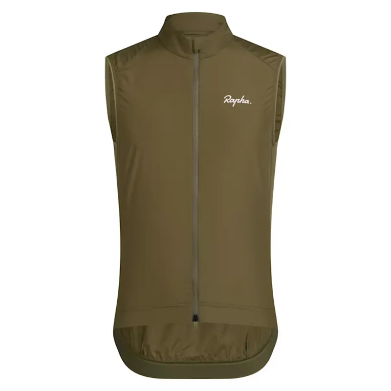 Rapha Core Men's Gilet - Dark Khaki/White