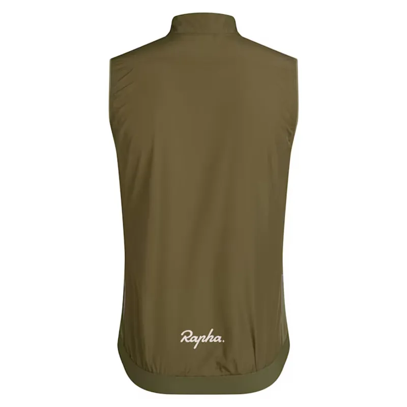 Rapha Core Men's Gilet - Dark Khaki/White-1