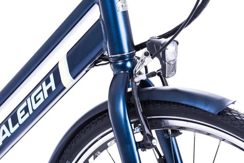 Raleigh Array Step Thru Electric Urban Bike - Navy Blue - 18 inch-2