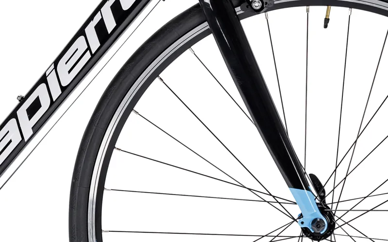 Lapierre Audacio 100 Flat 2018 Road Bike - Black/Blue Lapierre Audacio 100 Flat 2018 Road Bike - Black/Blue