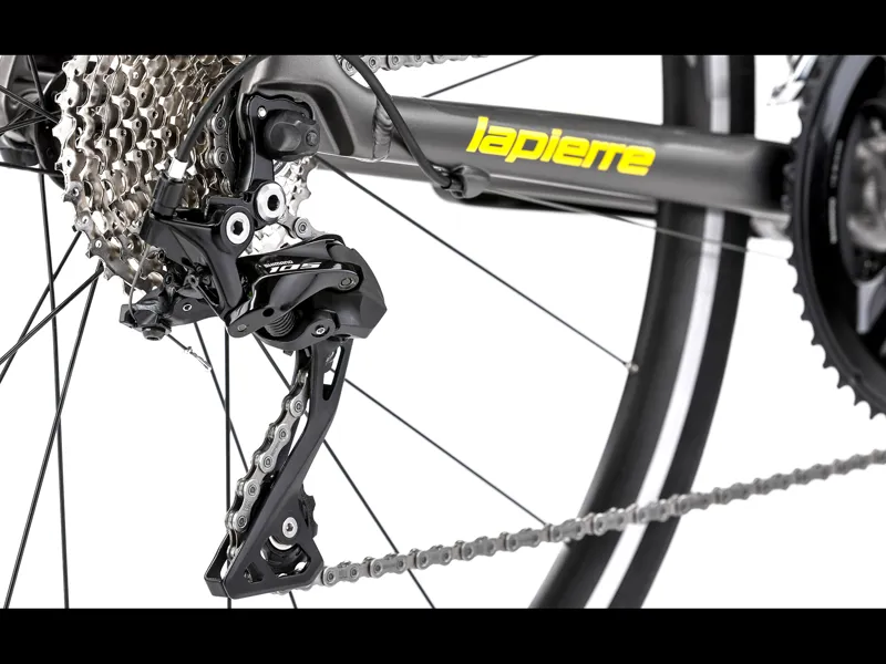 Lapierre Audacio 500 CP 2019 Road Bike - Grey/Yellow-3