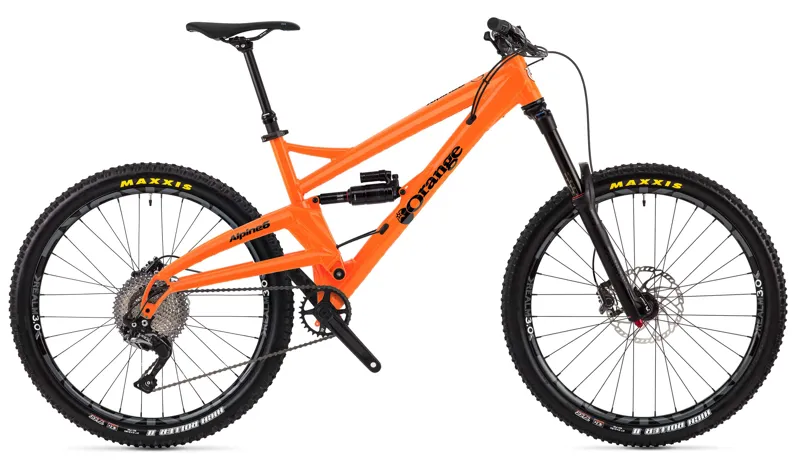 Orange Alpine 6 S 27.5 2019 Full Suspension MTB - Fizzy Orange