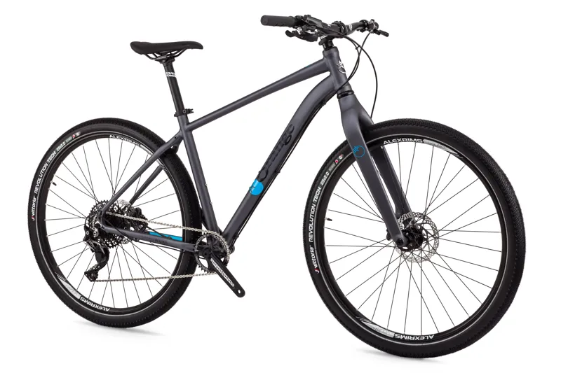 Orange Speedwork S 2019 Hybrid Bike - Grey-1