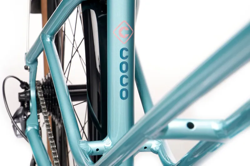 Kona Coco Womens 2021 Hybrid Bike - Dour Mint-3