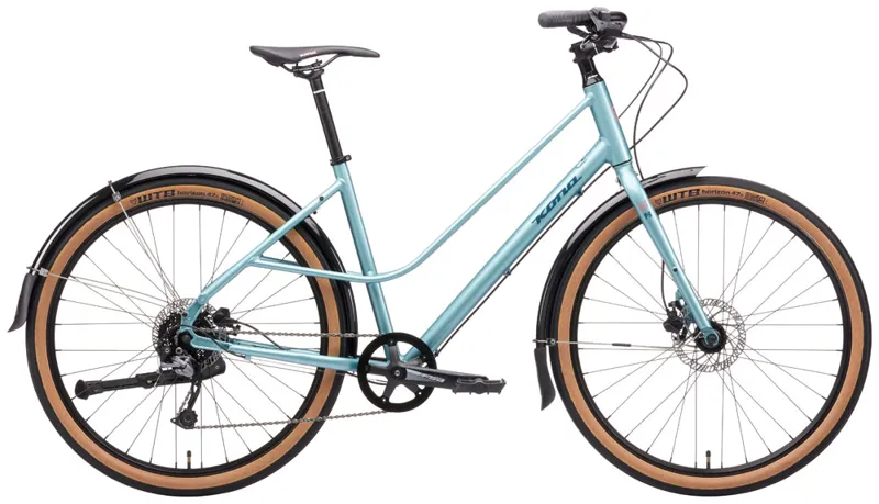Kona Coco Womens 2021 Hybrid Bike - Dour Mint