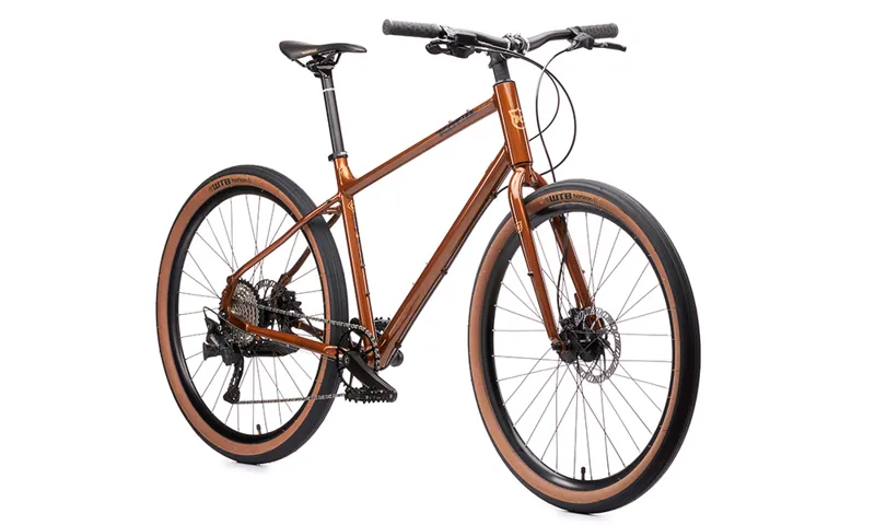 Kona Dew Plus 2021 Hybrid Bike Metallic Root Beer