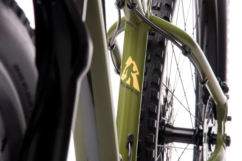 Kona Honzo 29er 2021 Hardtail Mountain Bike - Satin Fatigue Green-8