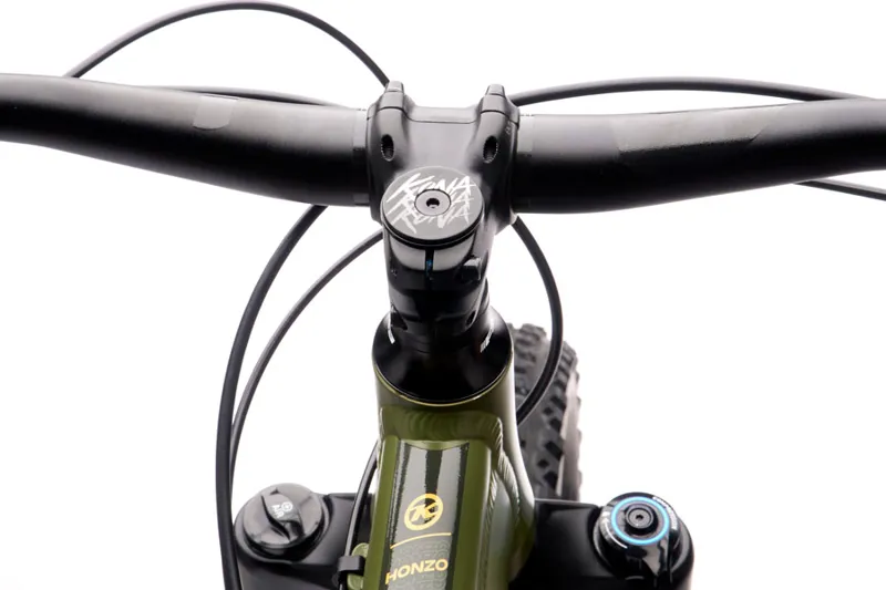 Kona Honzo 29er 2021 Hardtail Mountain Bike - Satin Fatigue Green-12