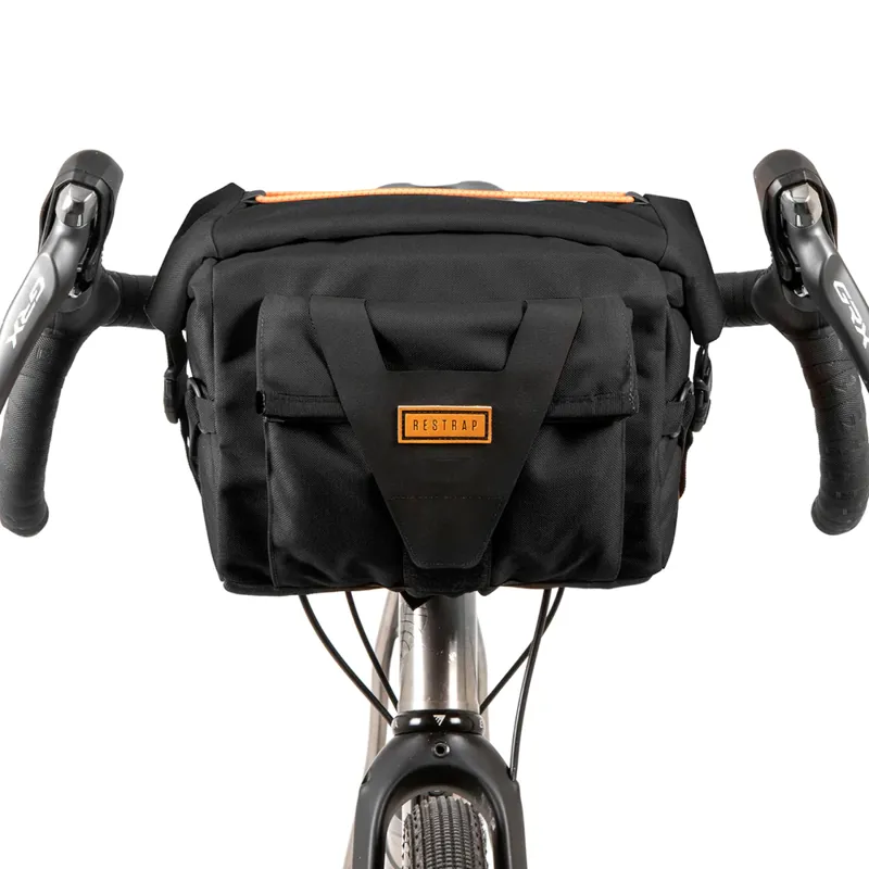 Restrap Bar Pack 10L Handlebar Bag - Black