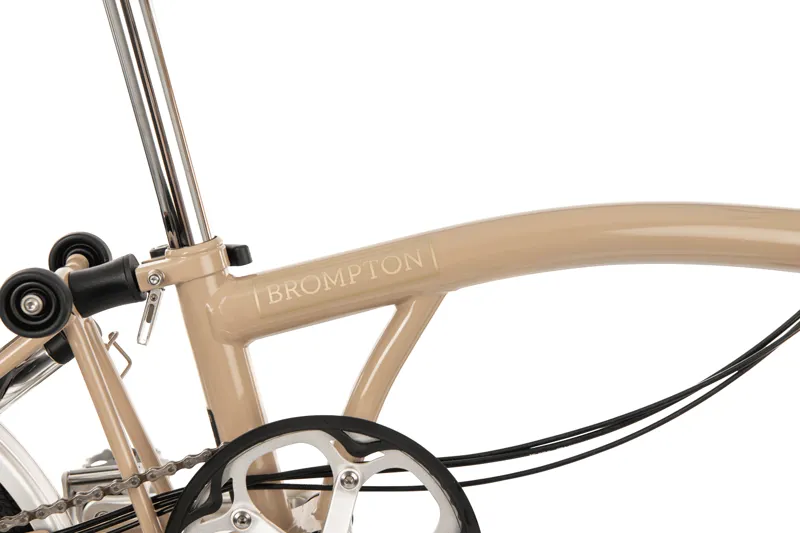 Brompton M6L Barbour Edition C Line Folding Bike - Amble Sands-3