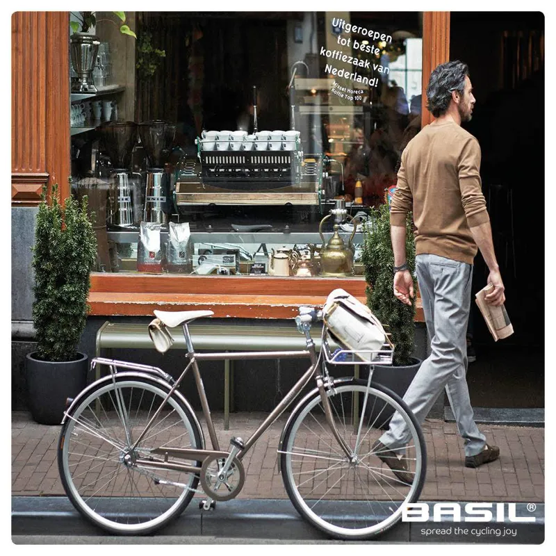 Basil Portland Saddlebag - 0.5L - Creme-3