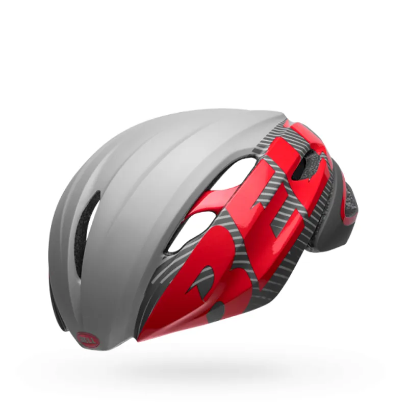 Bell Z20 Aero MIPS Road Helmet - Velocity Grey/Crimson-2