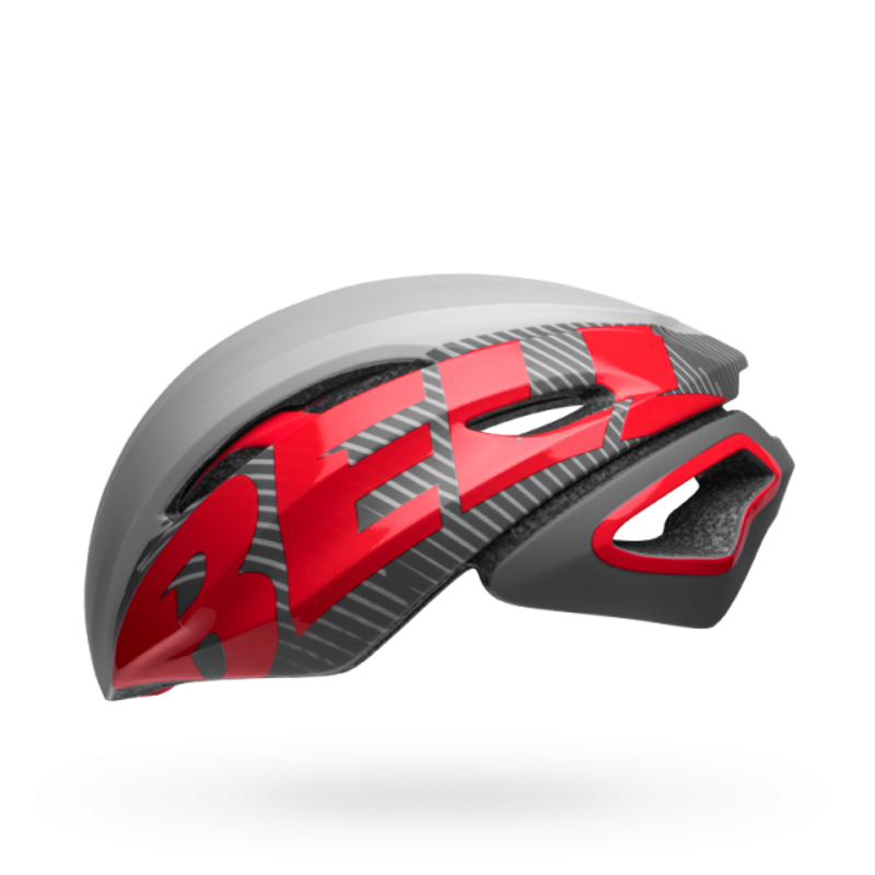 Bell Z20 Aero MIPS Road Helmet - Velocity Grey/Crimson-3