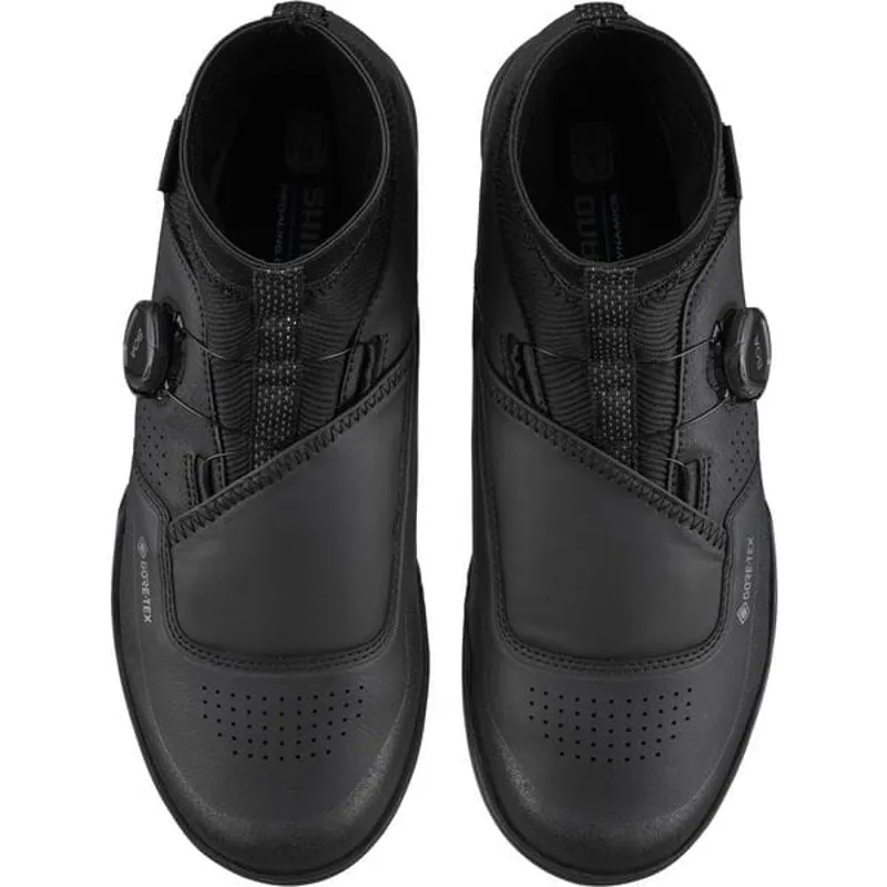 Shimano GF8 Gore-Tex Flat MTB Shoes - Black-1