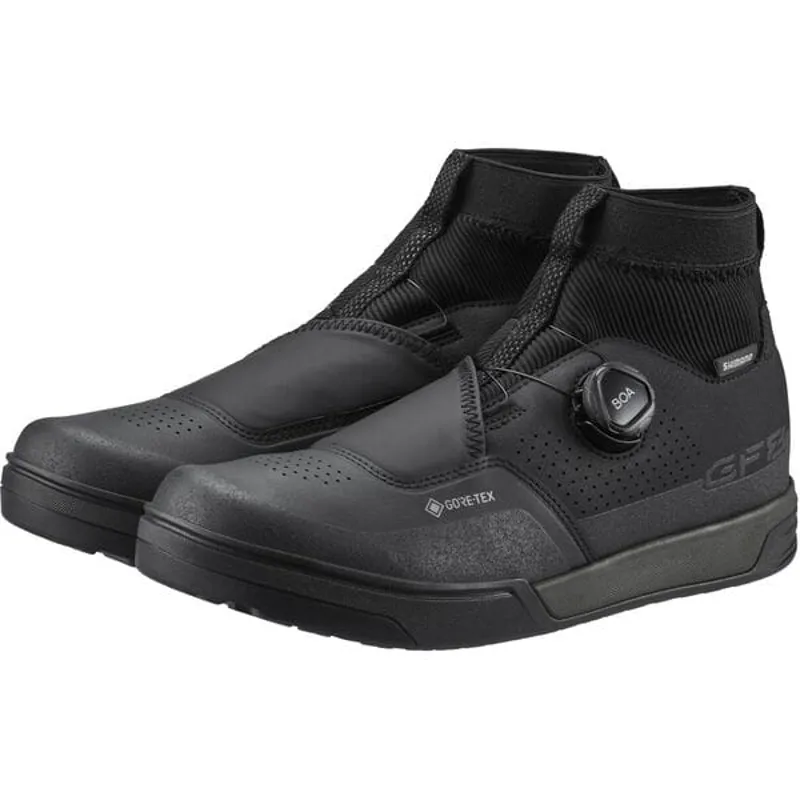 Shimano GF8 Gore-Tex Flat MTB Shoes - Black-4