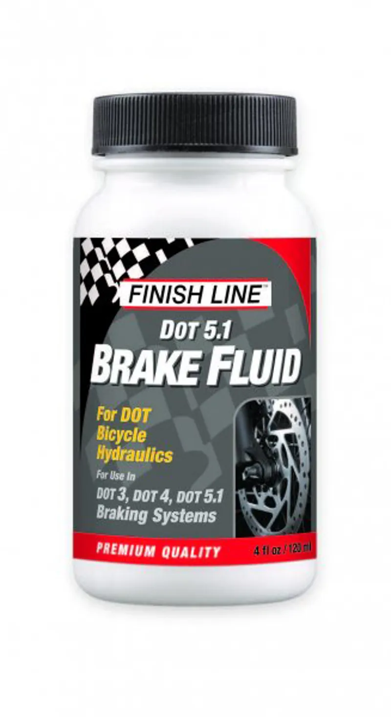 Finish Line Dot 5.1 Brake Fluid - 4 oz 120ml