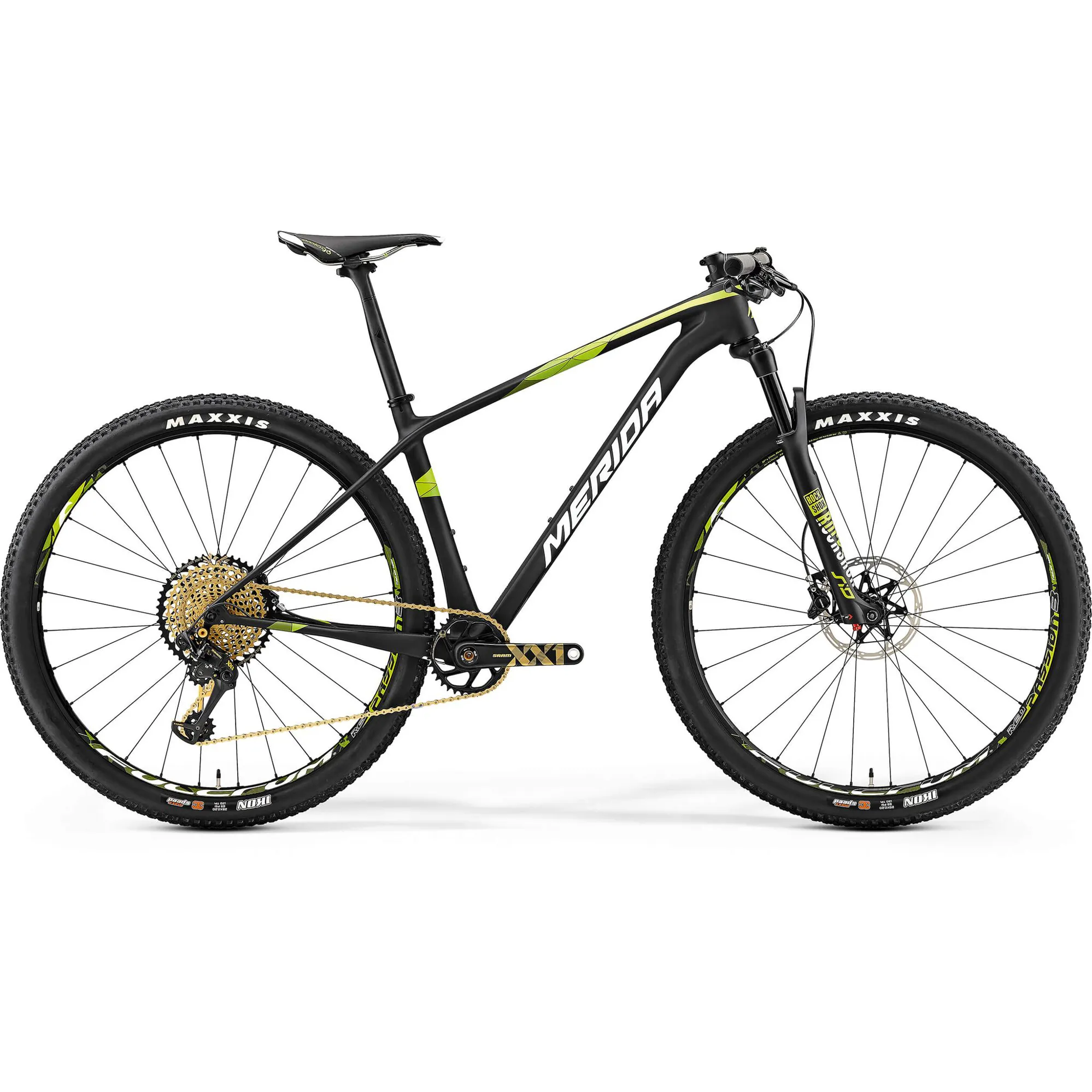 Merida Big Nine Team 29er 2019 Hardtail MTB Bike Carbon Green White