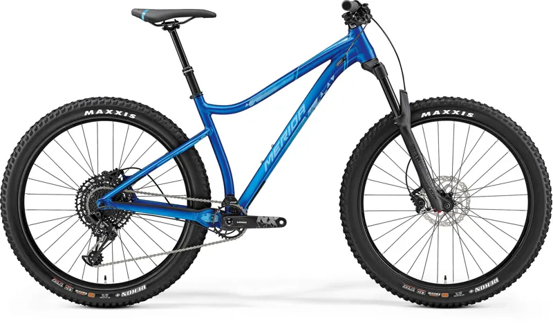 Merida Big Trail 600 27.5+ 2019 Hardtail Mountain Bike - Blue/Silver
