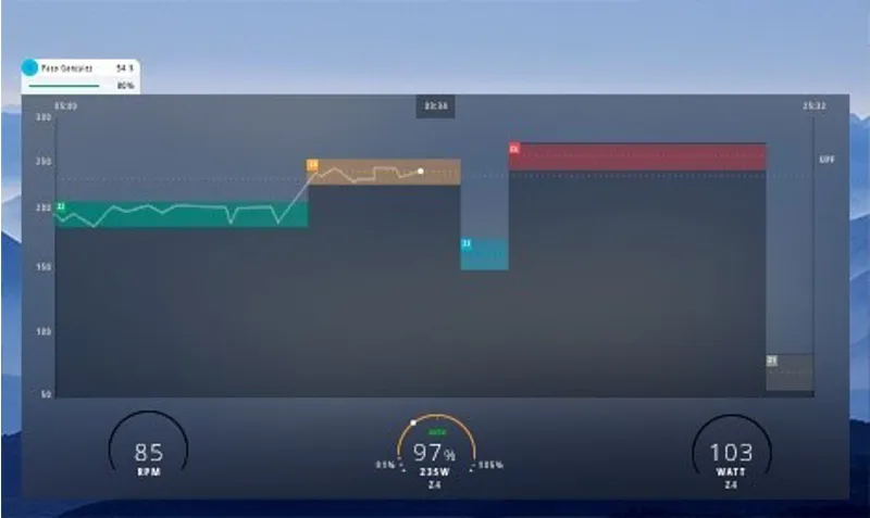 BKOOL Smart Go Trainer - White/Black - One Size-7