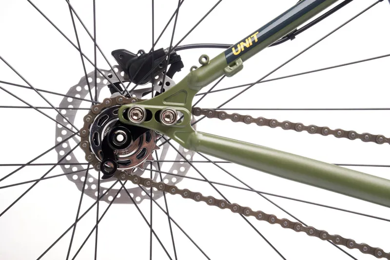 Kona Unit 29er 2021 Rigid Mountain Bike - Satin Fatigue Green-2