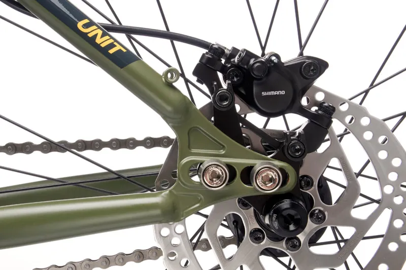 Kona Unit 29er 2021 Rigid Mountain Bike - Satin Fatigue Green-6