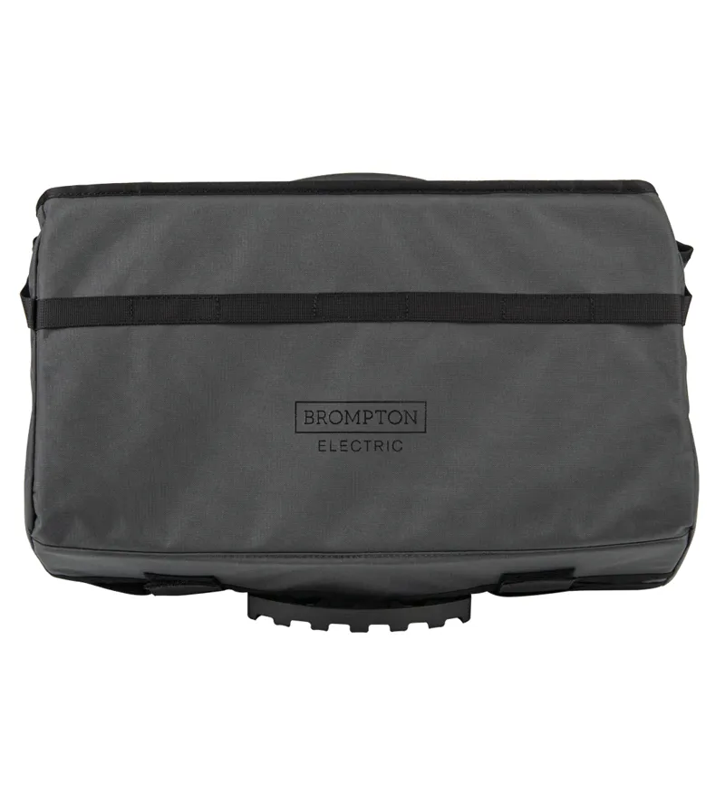 Brompton Electric Bike Basket Bag - Dark Grey