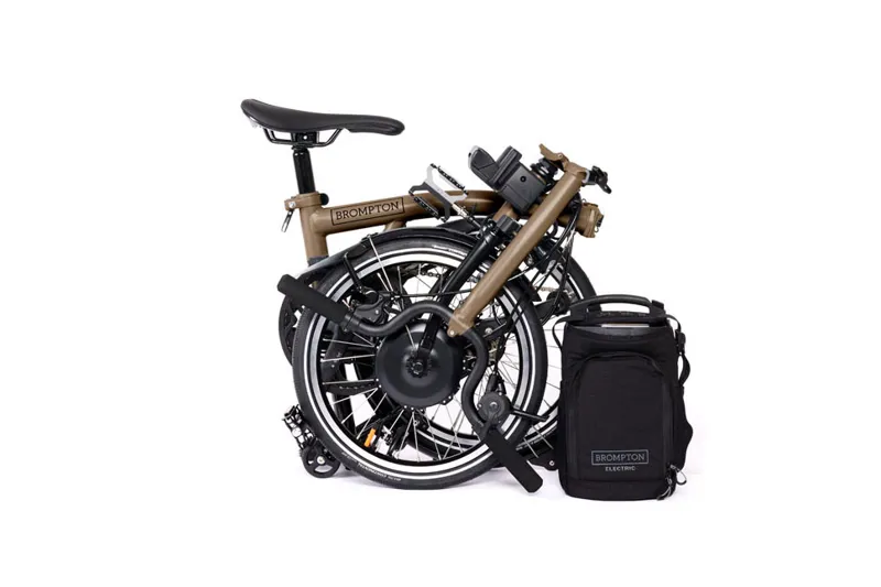 Brompton P Line Explore 2024 Mid 12 Speed Electric Folding Bike