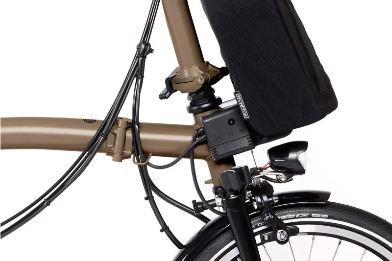 Brompton P Line Explore 2024 Mid 12 Speed Electric Folding Bike
