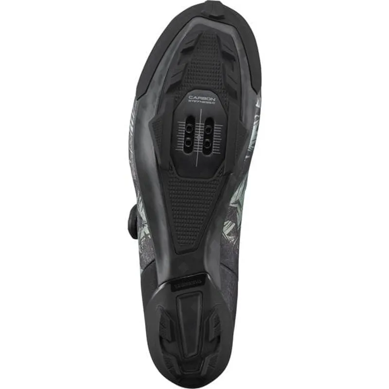 Shimano RX8 Gravel Road Shoes - Tropical Leaves-2