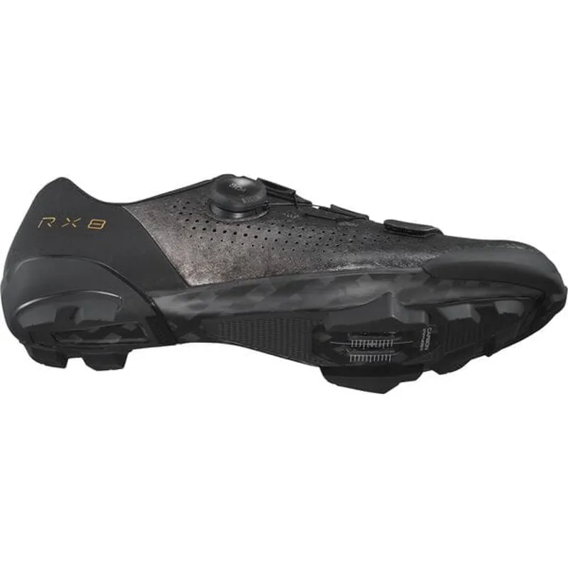 Shimano RX8 Men's Gravel Road Shoes - Black-3