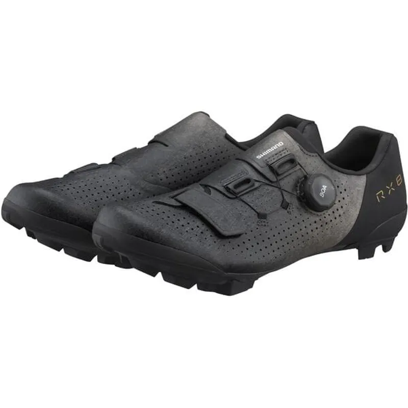 Shimano RX8 Men's Gravel Road Shoes - Black-4