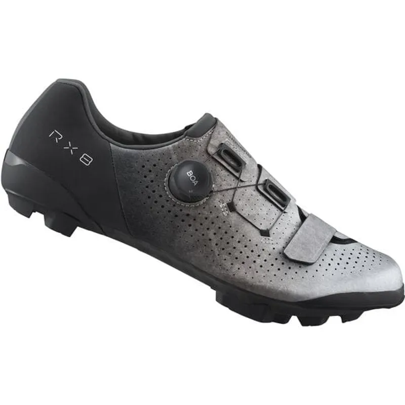 Shimano RX8 Men's Gravel Road Shoes - Silver