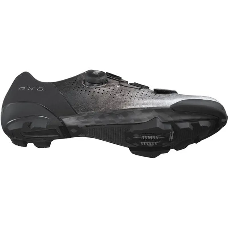 Shimano RX8 Men's Gravel Road Shoes - Silver-3