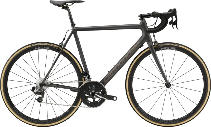 Cannondale S6 Evo Carbon Red Etap 2019 Road Bike - Graphite
