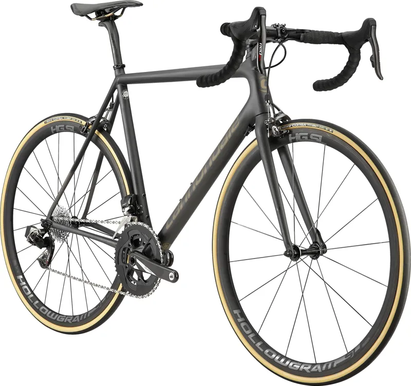 Cannondale S6 Evo Carbon Red Etap 2019 Road Bike - Graphite-1