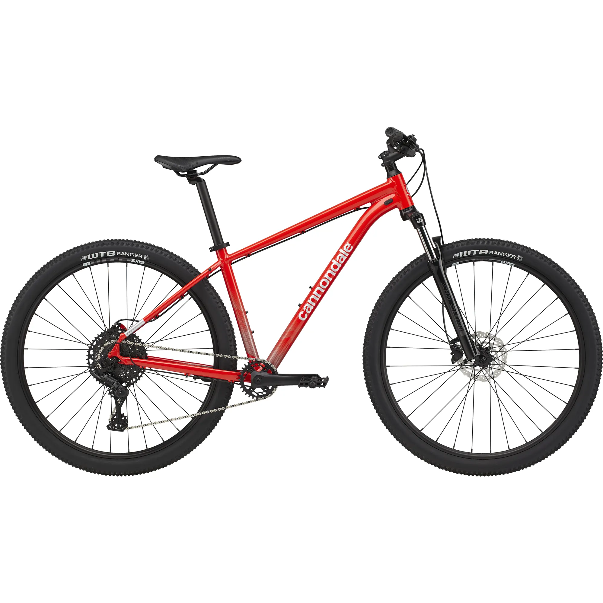 Cannondale Trail 2024 Hardtail Mountain Bike Rally Red