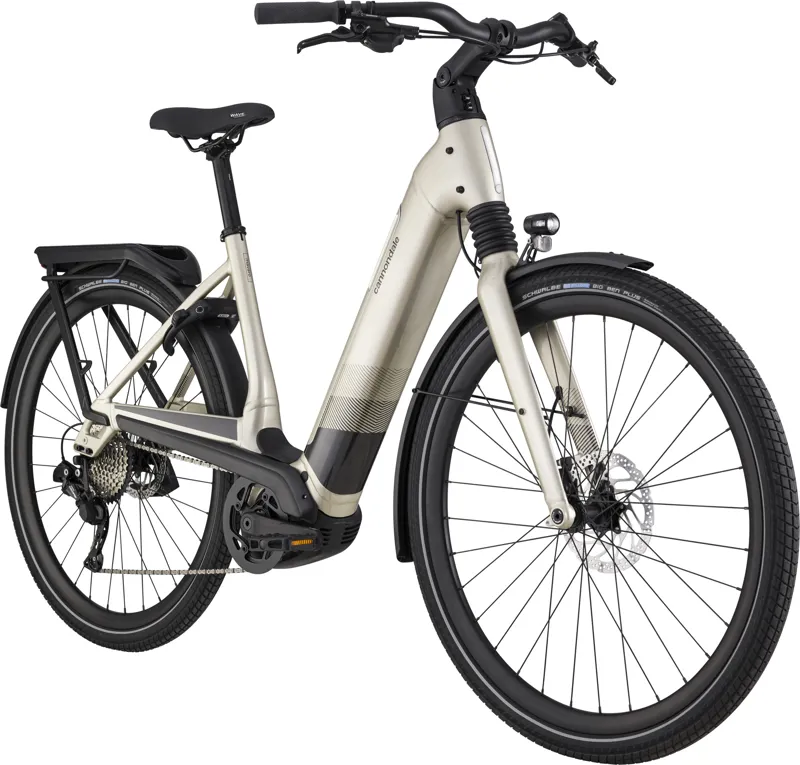 Cannondale Mavaro Neo 3 2021 Electric Urban Bike - Champagne-1