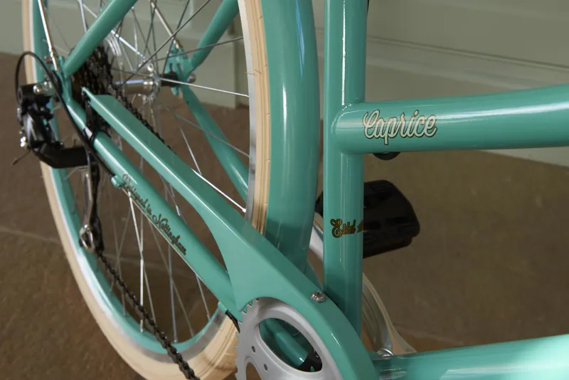 Raleigh Caprice Womens 2019 Hybrid Bike - Mint-8