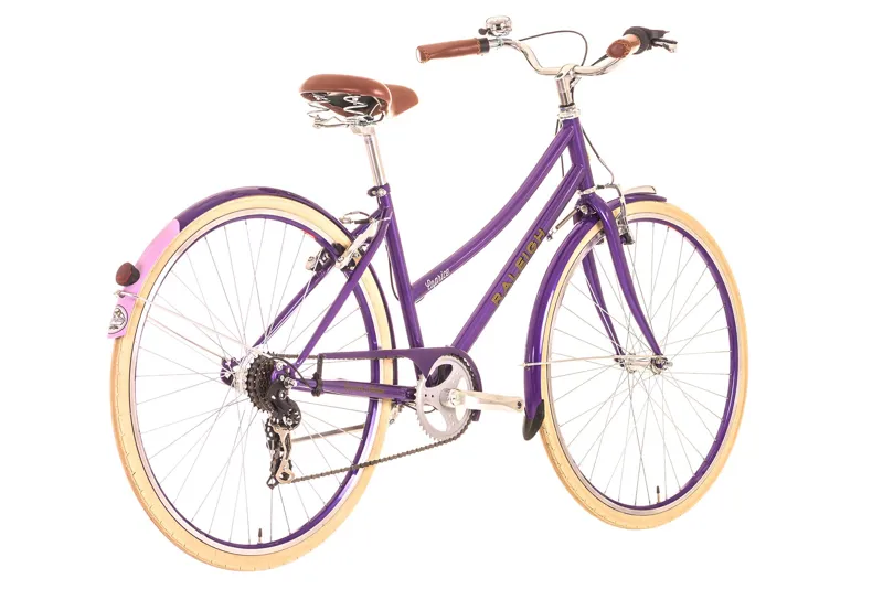 Raleigh Caprice Womens 2019 Hybrid Bike - Purple-2