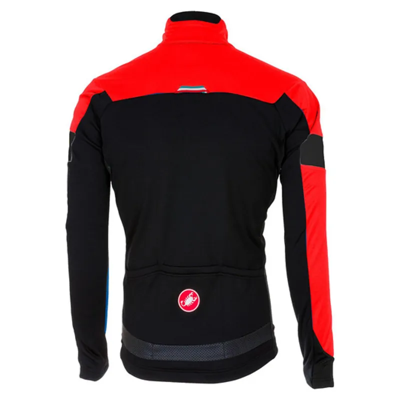 Castelli Transition Windproof Jacket - Red/Black