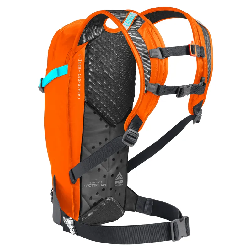 Camelbak Toro Protector 8 Dry Hydration Pack - Orange/Charcoal - 5+3L-1