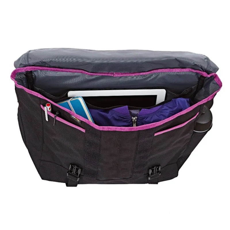 Brompton C Bag Handlebar Bag - Black/Berry Crush-3