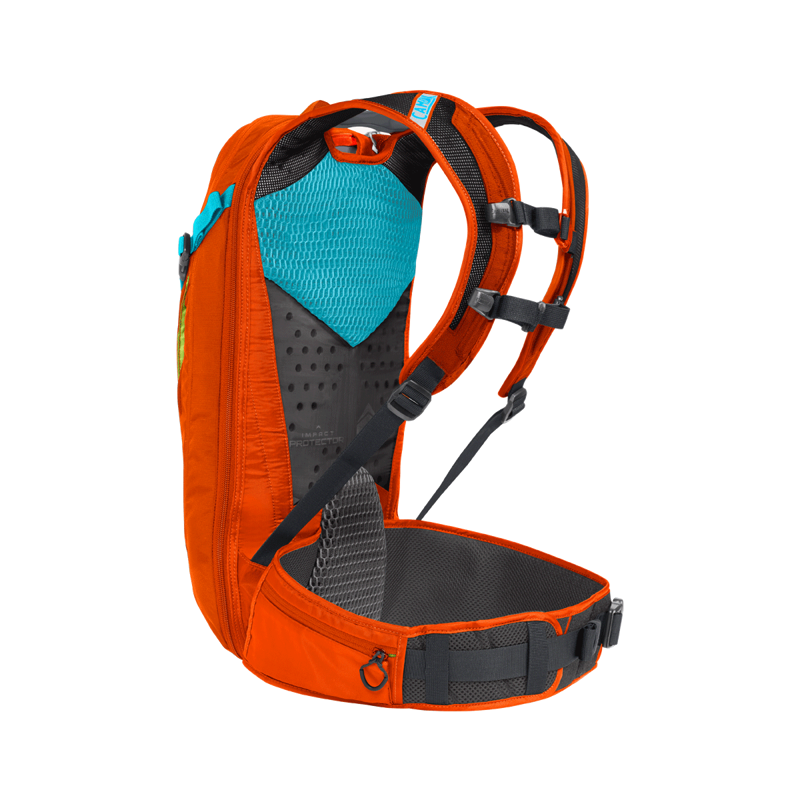 Camelbak Kudu Protector 10 Dry Hydration Pack - Orange/Charcoal - 7+3L-1