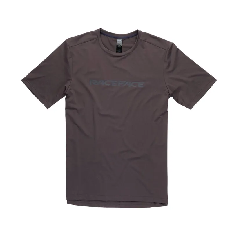 Race Face Commit Short Sleeve Tech Men's Jersey - Charcoal