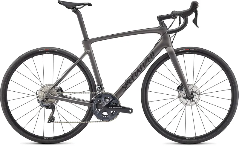 Specialized Roubaix Comp 2021 Road Bike - Satin Smoke/Carbon/Black