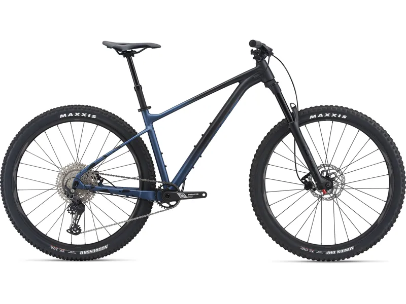 Giant Fathom 2 29er 2021 Hardtail Mountain Bike - Black/Blue Ashes