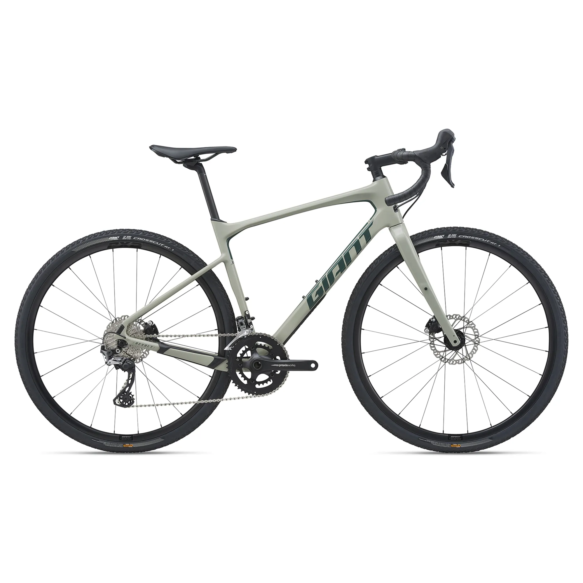 Giant Revolt Advanced Carbon 2021 Gravel Road Bike Green